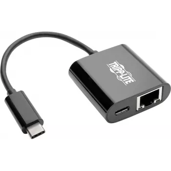 Eaton Tripp Lite U436-06N-GB-C USB-C į Gigabit Ethernet adapteris su USB-C PD įkrovimu - Thunderbolt 3 - juodas