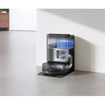 Ecovacs Deebot T80S OMNI robotinis dulkių siurblys, juodas