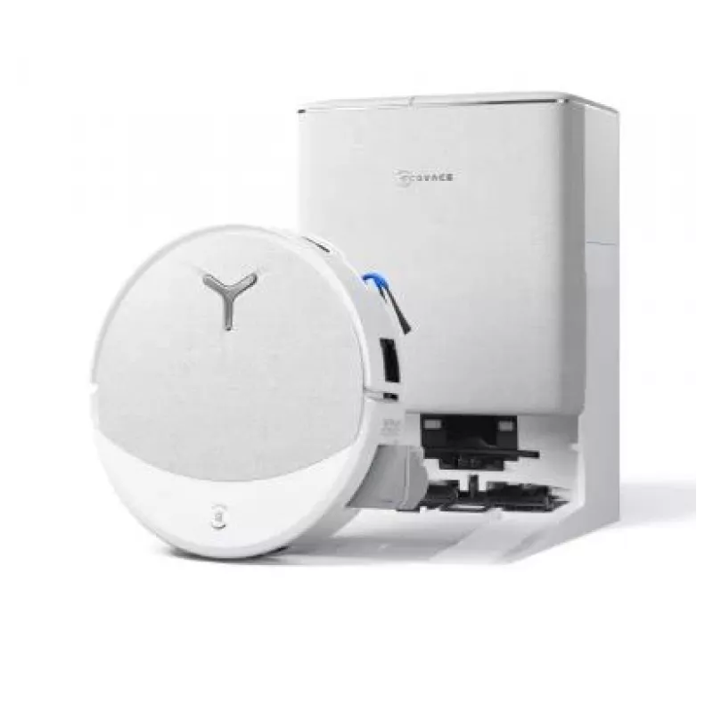 Ecovacs Deebot T90 Omni robotinis siurblys su šluoste, 0,25 l, baltas