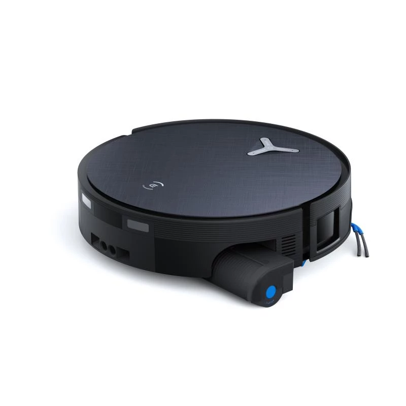 ECOVACS DEEBOT X12 OmniCyclone Robotinis dulkių siurblys su automatine iškrovimo stotele, 6000 Pa siurbimas, juodas (DEX35)
