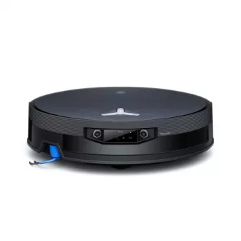 ECOVACS DEEBOT X12 OmniCyclone Robotinis dulkių siurblys su automatine iškrovimo stotele, 6000 Pa siurbimas, juodas (DEX35)