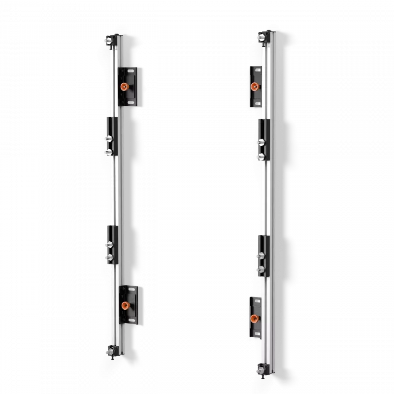 EDBAK ULS3337 Universal LED System 3 spintelėms 600 x 337,5 mm | Juoda