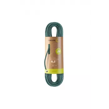 EDELRID Lina Starling Protect Eco Dry 8,2mm 70m Icemint/Night pusiau dviguba ir dviguba virvė