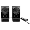 Edifier R20BT kompaktiški Bluetooth 2.0 garsiakalbiai su aplinkos šviesa, juodi