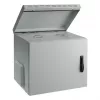 EFB 19 colių sieninis spintos korpusas IP55 12U stiklinės durys 600 mm RAL7035