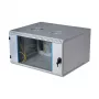 EFB 19 inch sieninis kabinetas 12U, pasukamas, 2 dalių, RAL 7035, gylis 500 mm