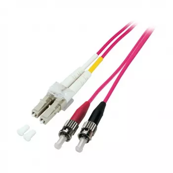 EFB Duplex Jumper LC-ST 50/125µm OM4 LSZH Erika Violet 2,0 mm 5 m