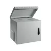 EFB-Elektronik 19 inch Sieninis spintos korpusas IP55, 20U, stiklinės durys, 600 mm gylis, RAL 7035 (691720IP55.2G)