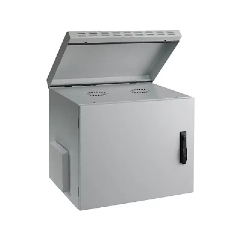 EFB-Elektronik 19 inch Sieninis spintos korpusas IP55, 20U, stiklinės durys, 600 mm gylis, RAL 7035 (691720IP55.2G)