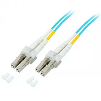 EFB-Elektronik ECOFIBER Duplex Jumper LC-LC 50/125µm OM3 LSZH Aqua 2,0mm 2m