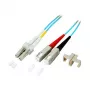 EFB Elektronik ECOFIBER Duplex šviesolaidinis komutacinis kabelis LC–SC, OM3 50/125 µm, LSZH, 30 m, Aqua