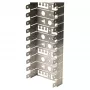 EFB Elektronik LSA montavimo dėklas, 50 modulių, gylis 50 mm, lenkimo spindulys 25 mm, 2 vnt. pakuotė