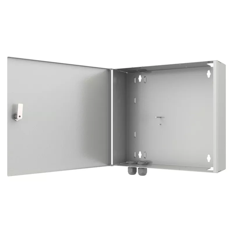 EFB Mini sieninis korpusas 5 moduliams 290x320x88 mm, šviesiai pilkas (RAL 7035), IP30, su užraktu
