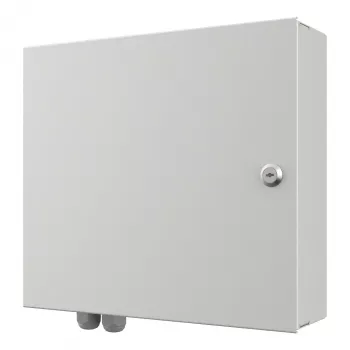EFB Mini sieninis korpusas 5 moduliams 290x320x88 mm, šviesiai pilkas (RAL 7035), IP30, su užraktu