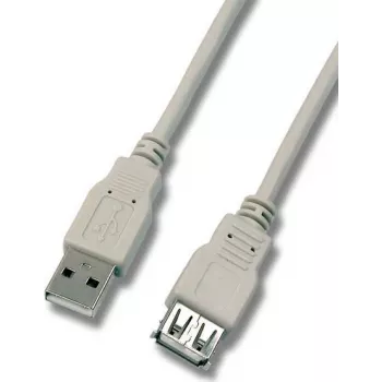 EFB USB 2.0 prailginimo kabelis 1,8 m High Speed Type A male to female juodas K5248.1,8