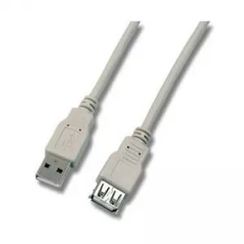 EFB USB 2.0 High-Speed prailginimo kabelis 5 m, Type-A male to female, juodas K5248.5