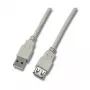 EFB USB 2.0 High-Speed prailginimo kabelis 5 m, Type-A male to female, juodas K5248.5