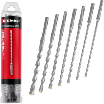 EINHELL-KWB SDS-plus gręžtuvų rinkinys, Ø 6-14 mm (7 vnt., 210 mm)