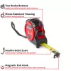 Einhell-KWB matavimo juosta, 5 m (juoda/raudona)