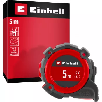 EINHELL-KWB matavimo juosta, 5 m (juoda/raudona)