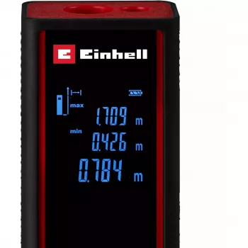 EINHELL Lazerinis nuotolio matuoklis TC-LD 30 R (juodas/raudonas, 5 cm - 30 m)