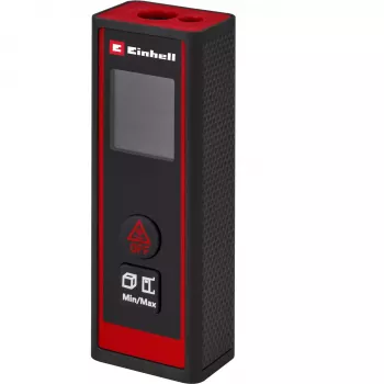 EINHELL Lazerinis nuotolio matuoklis TC-LD 30 R (juodas/raudonas, 5 cm - 30 m)