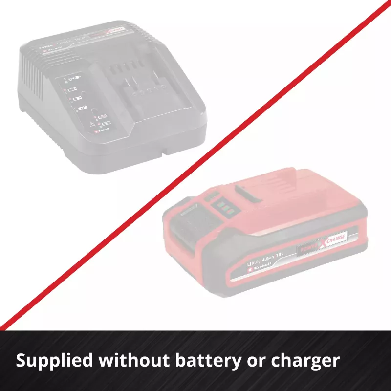 EINHELL Power X-Change belaidis siūlių valytuvas GE-CC 18/110 Li E-Solo, 18V (raudonas/juodas, be akumuliatoriaus ir įkroviklio)