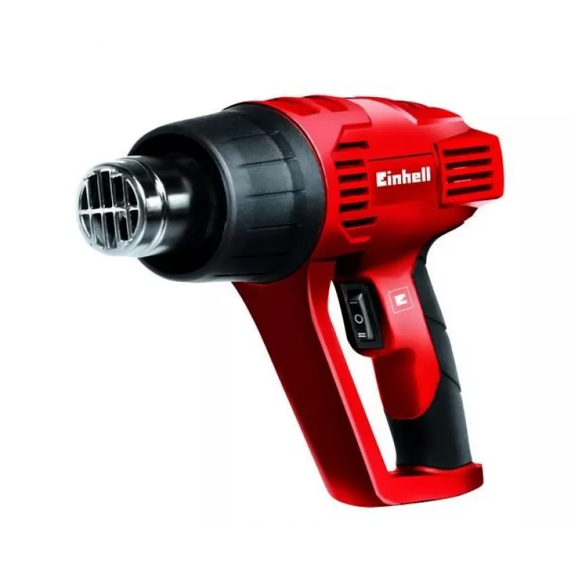 Einhell TC-HA 2000/1 karšto oro pistoletas 2000 W 550°C 500 l/min su 4 antgaliais ir grandikliu raudonas