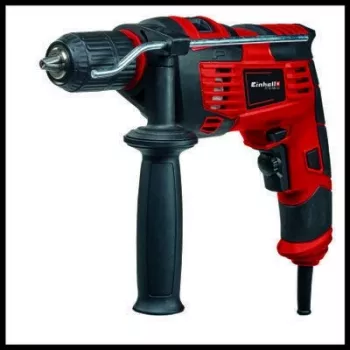Einhell TC-ID 720/1 E smūginis gręžtuvas, 720 W, 2800 aps./min., greito užveržimo griebtuvas, juoda/raudona | Kur.lt