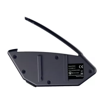 EJEAS MS20 motociklininkų interkomo sistema su Bluetooth 5.1, 1000 m diapazonu, IP65, CVC triukšmo slopinimu, HD stereo garsiakalbiais, FM radiju, USB-C, iki 20 h pokalbio laiko