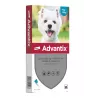 ELANCO Advantix tirpalas lašais mažiems šunims 4-10 kg, 4 pipetės po 1 ml