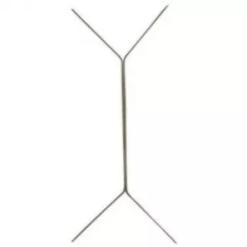 ELBA dvigubų kaiščių segtukas dokumentams, žalvarinės spalvos lakuotas metalas, 160 mm 09802