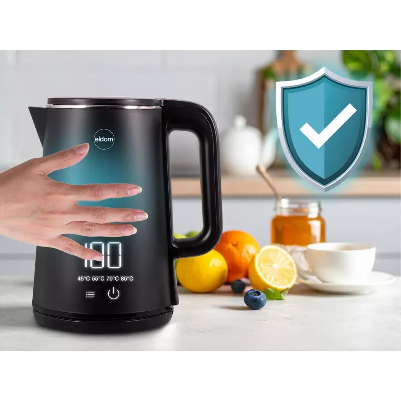 ELDOM C515C belaidis virdulys 1,8 l 2000 W juodas