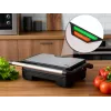 Eldom GK110 kontaktinis grilis 2000 W juodas/sidabrinis