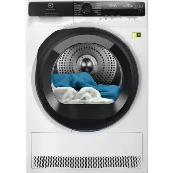 Electrolux 800 Series 8 kg šilumos siurblio džiovintuvas su SensiCare, LCD jutiklinis valdymas, A+++ energijos klasė