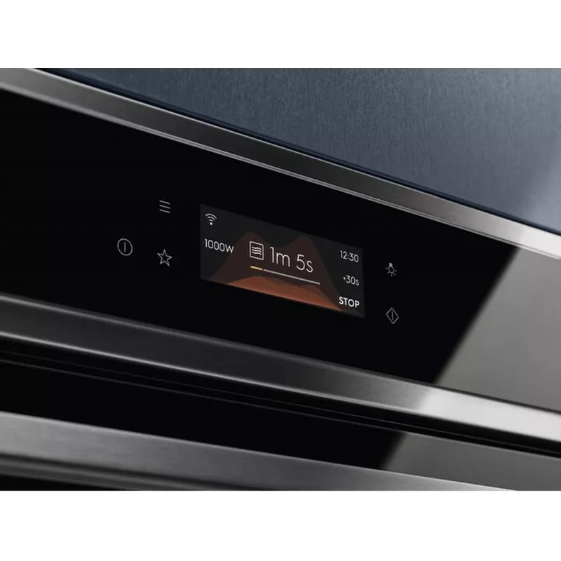Įmontuojama elektrinė orkaitė Electrolux EOC8P39WX su pirolitiniu valymu, 71 l, A+, nerūdijantis plienas