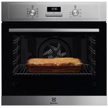 Įmontuojama elektrinė orkaitė Electrolux EOF3H70X, 72 L, A+, nerūdijantis plienas