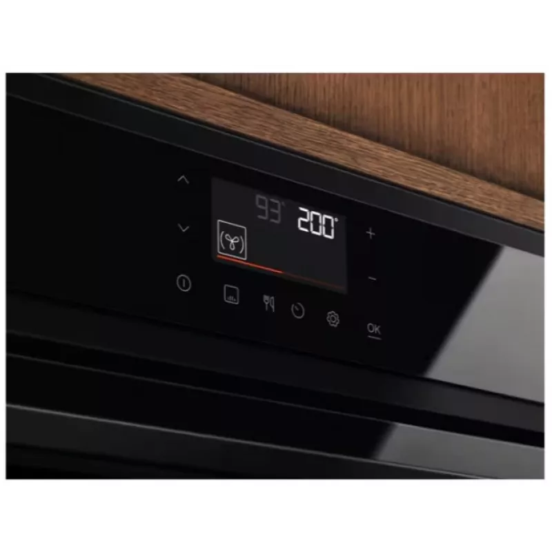Elektrinė įmontuojama orkaitė Electrolux EOF7P86H3, 71 l, pirolizės savaiminis valymas, A+ energijos klasė, SenseCook ir SteamBake