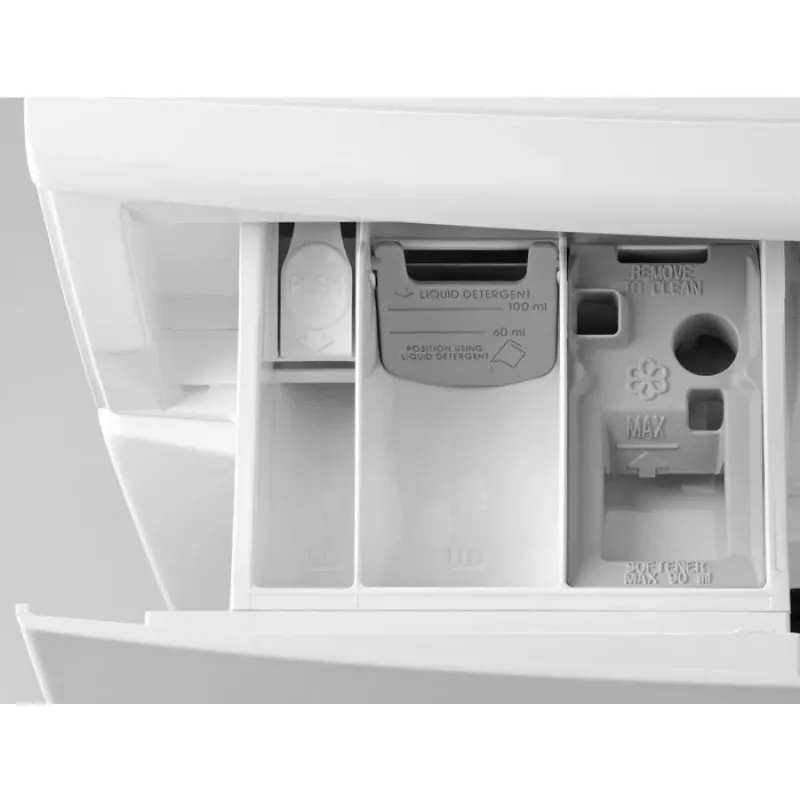 Electrolux EW2F528WP Priekinio pakrovimo skalbyklė, 8 kg, 1200 aps./min., balta