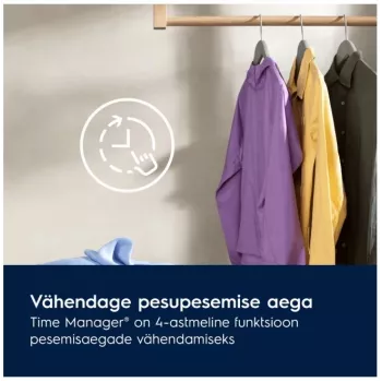 Electrolux EW6F8492E 9kg 1400rpm Skalbimo mašina su inverterio varikliu, energijos klasė A, balta