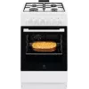 Electrolux LKK520032W laisvai stovinti viryklė su dujine kaitlente ir elektrine orkaite, 50 cm, balta