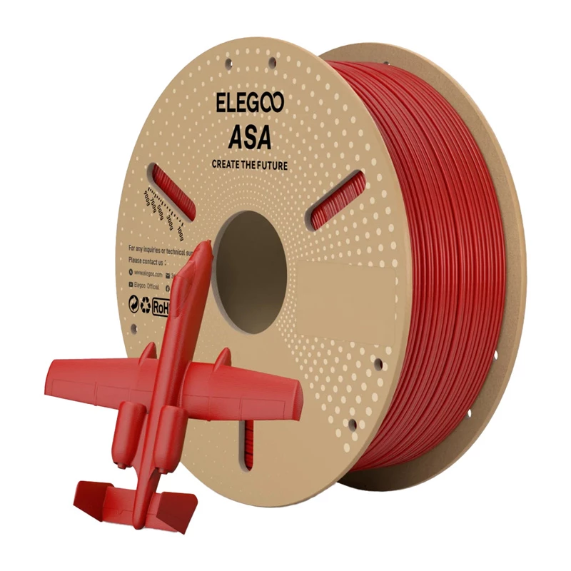 ELEGOO ASA Filament (Red) 1,75mm 1kg