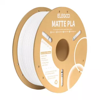 ELEGOO PLA Matte Filament White 1.75mm 1kg