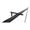 Elite Screens Tripod Series T120UWV1 120 colių 4:3 nešiojamas projektorinis ekranas, juodas