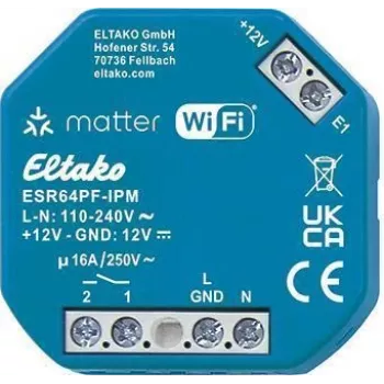 Eltako Impulsinis relė su Matter over Wi-Fi ESR64PF-IPM (30064021)
