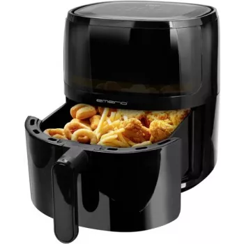 Emerio AF-129329.3 karšto oro gruzdintuvė 5L 1500W su jutikliniu valdymu, juoda