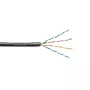 EMITER EmiterNet Outdoor UTP Cat5e kabelis PVC+PE vientina varis 4x2x0,5mm juodas