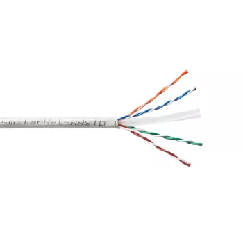 EMITER Emitter Net UTP (U/UTP) Cat.6 laidas 450MHz, vielinis, standartinis, PVC, pilkas