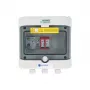 EMITER EM-264_AC Prijungiamasis hermetiškas IP65 skirstomasis įrenginys su AC Dehn 2 tipo viršįtampių apsauga, 16A 1-F, RCD A tipo 40A/300mA