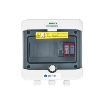EMITER EM-71_AC hermetinis IP65 skirstomasis skydas su Dehn 2 tipo viršįtampio ribotuvu, 20A 1 fazė